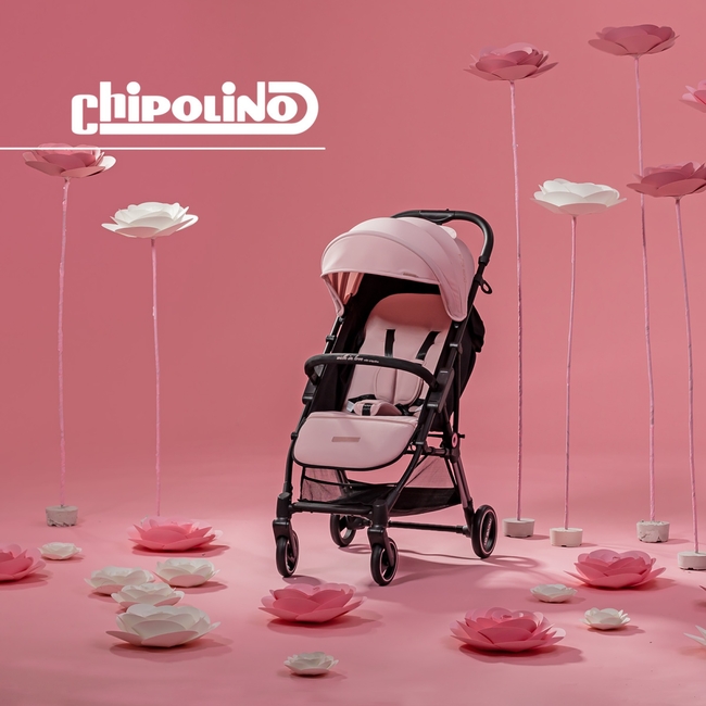Chipolino Move On Παιδικό Καρότσι με Αυτόματο Κλείσιμο 0+ μηνών Rose Water LKMO02306RW