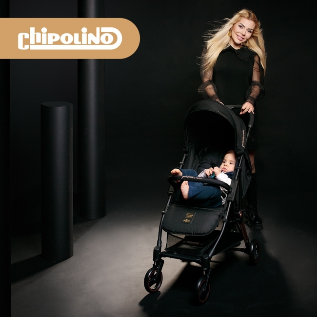 Chipolino Move On Baby Stroller Automatic Folding 0+ months Ebony LKMO02302EB