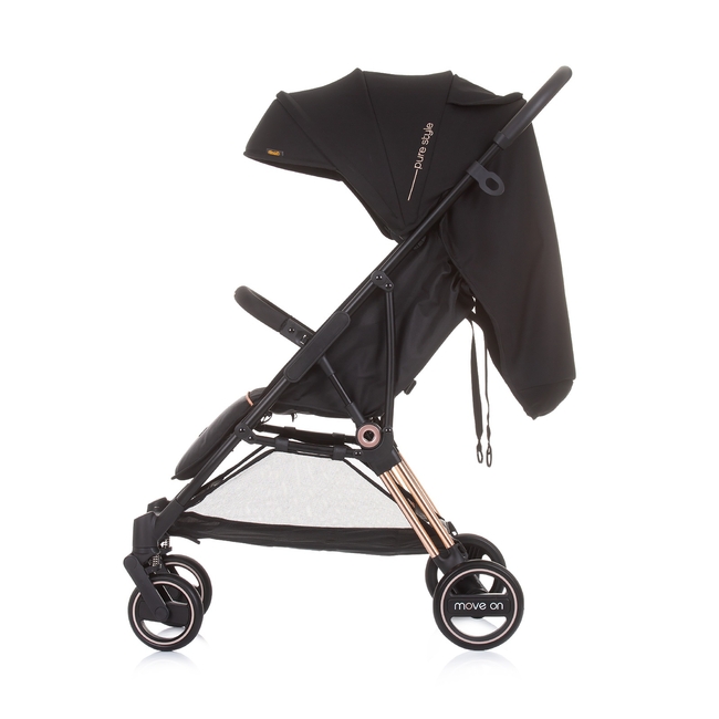 Chipolino Move On Baby Stroller Automatic Folding 0+ months Ebony LKMO02302EB