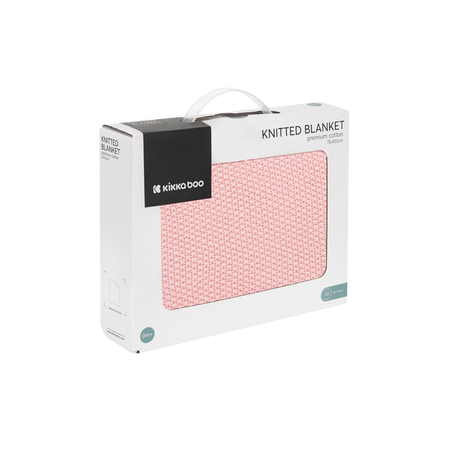 Kikka Boo Knitted cotton blanket Dream Big Pink 31103010114