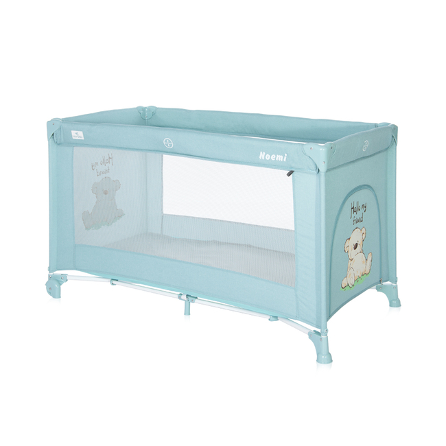 Lorelli Noemi 1 Layer Playpen Blue Surf Teddy 10080542156