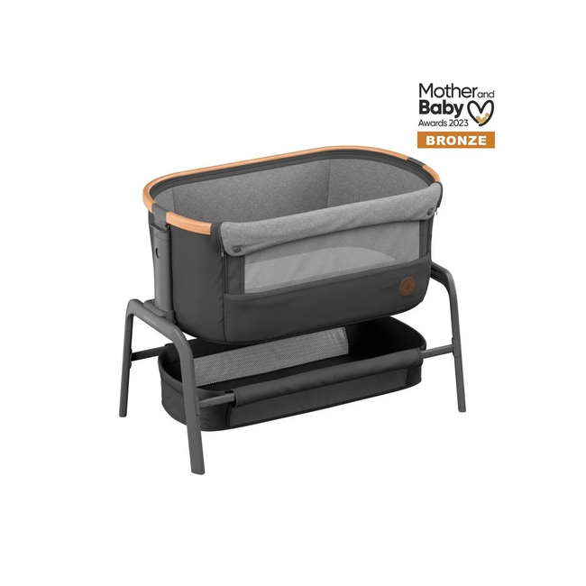 Maxi-Cosi Iora Beyond Βρεφικό Λίκνο 0+μ Essential Graphite BR74430 (Δώρο Super Απαλή Κουβερτούλα)
