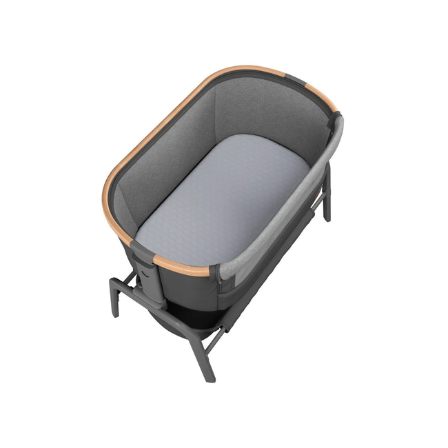 Maxi-Cosi Iora Beyond Βρεφικό Λίκνο 0+μ Essential Graphite BR74430 (Δώρο Super Απαλή Κουβερτούλα)