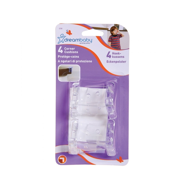 Dreambaby Corner Protectors 4pcs with Sticker BR74706