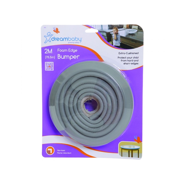 DreamBaby Child Safety Protective Corner Roll 2 m Gray BR74710