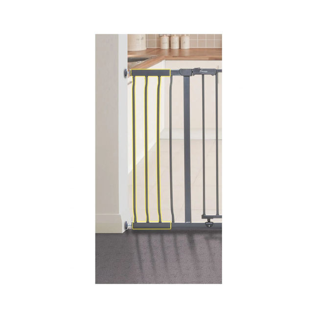 DreamBaby Extension 18cm for Children's Door Safety Bar Ava & Slimline Charcoal BR75301