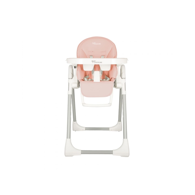 Baby Adventure Viva 2 Παιδική Καρέκλα Φαγητού Powder Pink BR75589