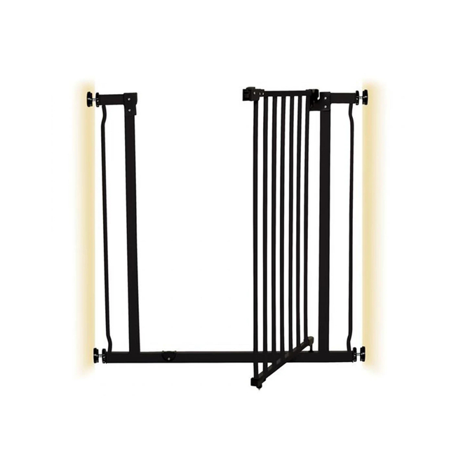 DreamBaby Liberty Child Safety Door opening 75-81 cm height 93cm Black BR75867