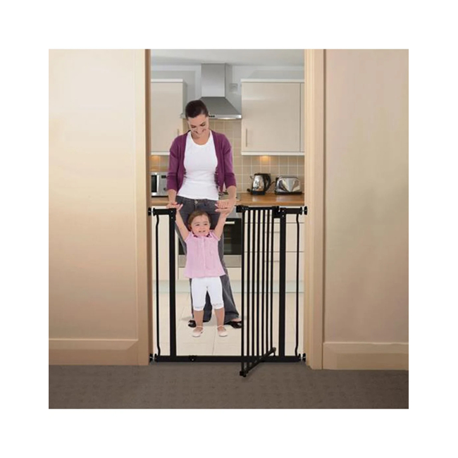 DreamBaby Liberty Child Safety Door opening 75-81 cm height 93cm Black BR75867