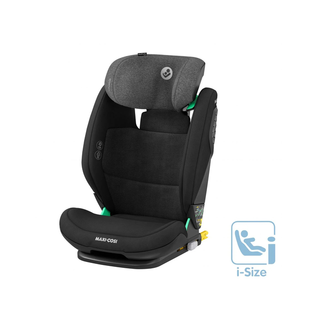 Maxi Cosi Rodi Fix Pro i-Size Παιδικό Κάθισμα Αυτοκινήτου 15-36kg Authentic Black BR76479
