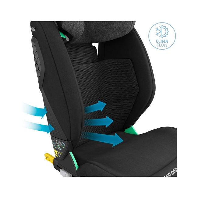 Maxi Cosi Rodi Fix Pro i-Size Child Car Seat 15-36kg Authentic Black BR76479