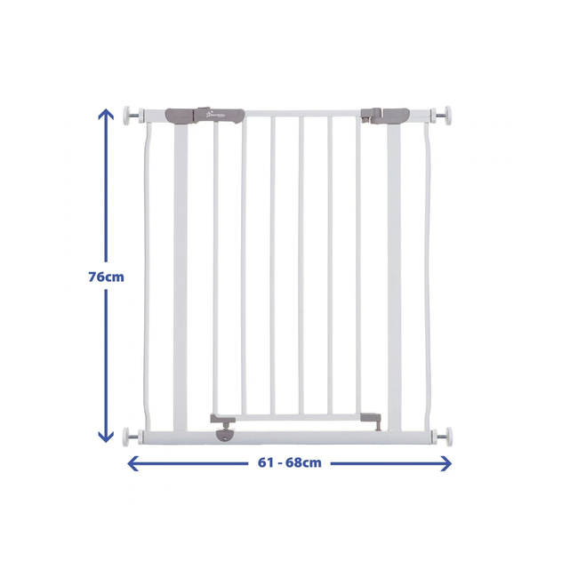 DreamBaby Ava Child Safety Door 61-68 cm White BR77242