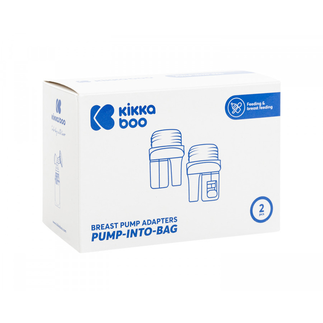 Kikka Boo Αντάπτορες θήλαστρου Pump-in-bag 2 τεμ (31304010010)