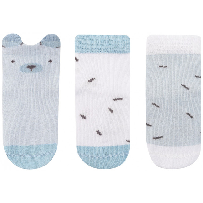 Baby 3D socks 0-6 m Kikka Boo Blue 31110010140