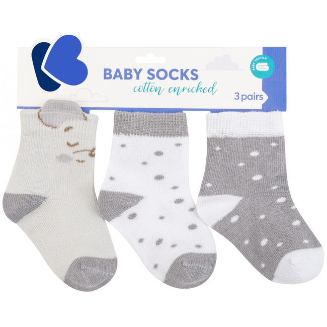 Baby 3D socks 0-6 m Kikka Boo Joyful Mice 31110010160