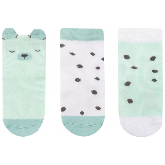 Baby 3D socks 2-3 y Kikka Boo Mint 31110010139