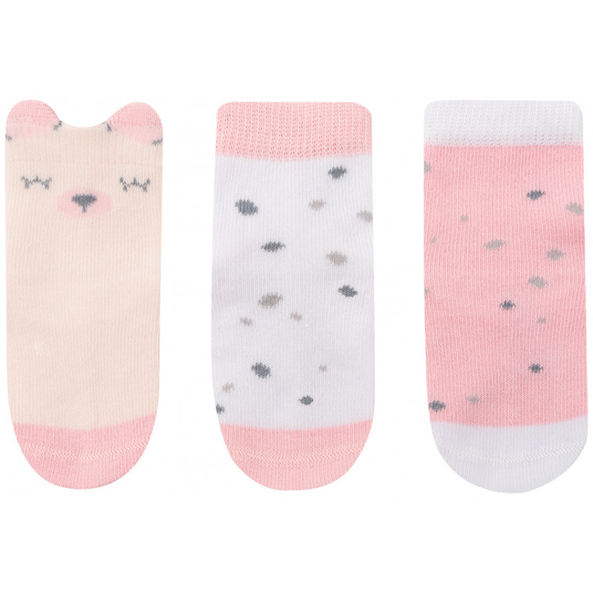 Baby 3D socks 0-6 m Kikka Boo Pink 31110010132