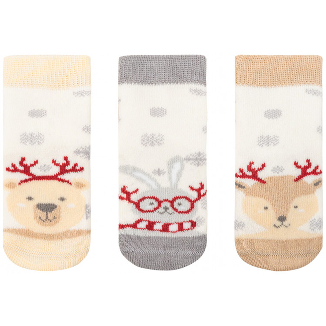 Baby socks 0-6m Kikka Boo Polar Christmas 31110020117
