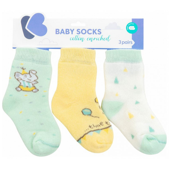 Baby socks 1-2 years Kikka Boo Elephant Time 31110020071