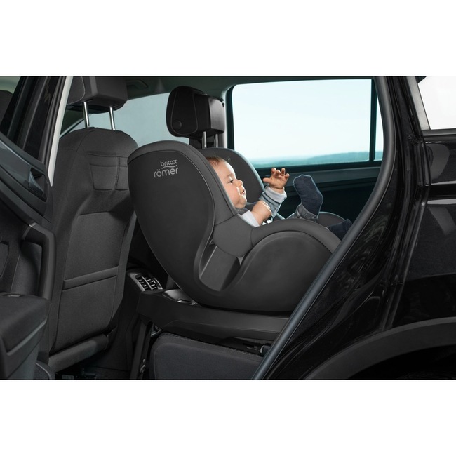 Britax Romer DUALFIX PLUS 360° i-SIZE Περιστρεφόμενο Κάθισμα Αυτοκινήτου 40-105 cm Midnight Grey R2000036277 + ΔΩΡΟ ΑΞΙΑΣ 35€ ΠΡΟΣΤΑΣΙΑ ΚΑΘΙΣΜΑΤΟΣ