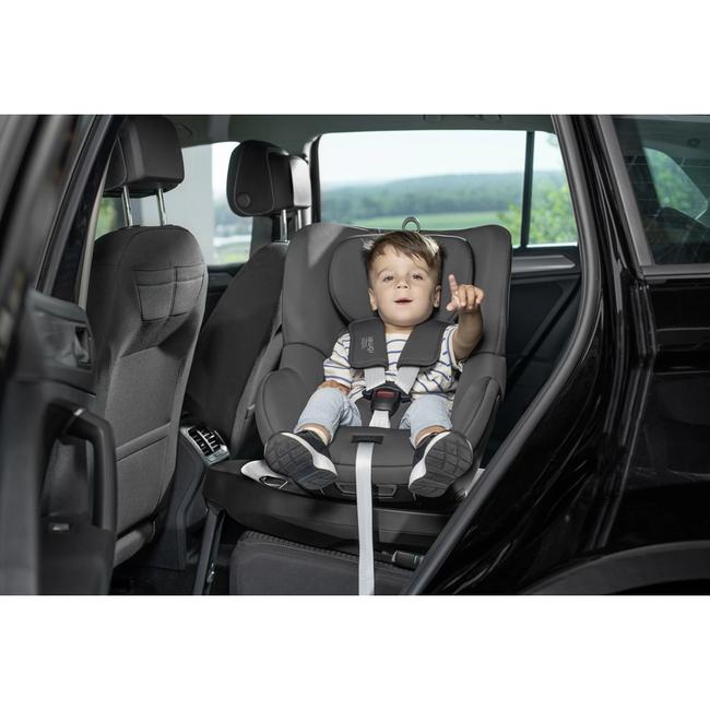 Britax Romer DUALFIX PLUS 360° i-SIZE Περιστρεφόμενο Κάθισμα Αυτοκινήτου 40-105 cm Midnight Grey R2000036277 + ΔΩΡΟ ΑΞΙΑΣ 35€ ΠΡΟΣΤΑΣΙΑ ΚΑΘΙΣΜΑΤΟΣ