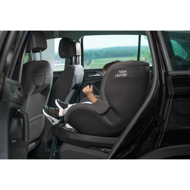 Britax Romer DUALFIX PLUS 360° i-SIZE Περιστρεφόμενο Κάθισμα Αυτοκινήτου 40-105 cm Midnight Grey R2000036277 + ΔΩΡΟ ΑΞΙΑΣ 35€ ΠΡΟΣΤΑΣΙΑ ΚΑΘΙΣΜΑΤΟΣ