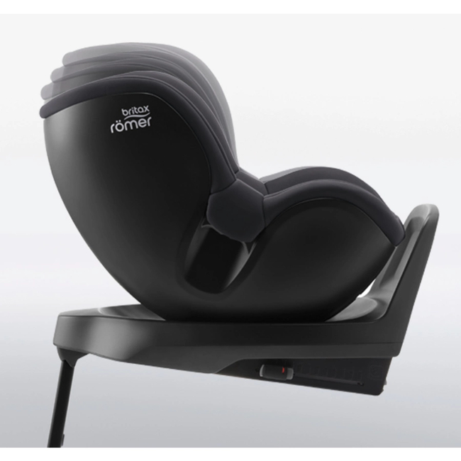 Britax Romer DUALFIX PLUS 360° i-SIZE Περιστρεφόμενο Κάθισμα Αυτοκινήτου 40-105 cm Midnight Grey R2000036277 + ΔΩΡΟ ΑΞΙΑΣ 35€ ΠΡΟΣΤΑΣΙΑ ΚΑΘΙΣΜΑΤΟΣ