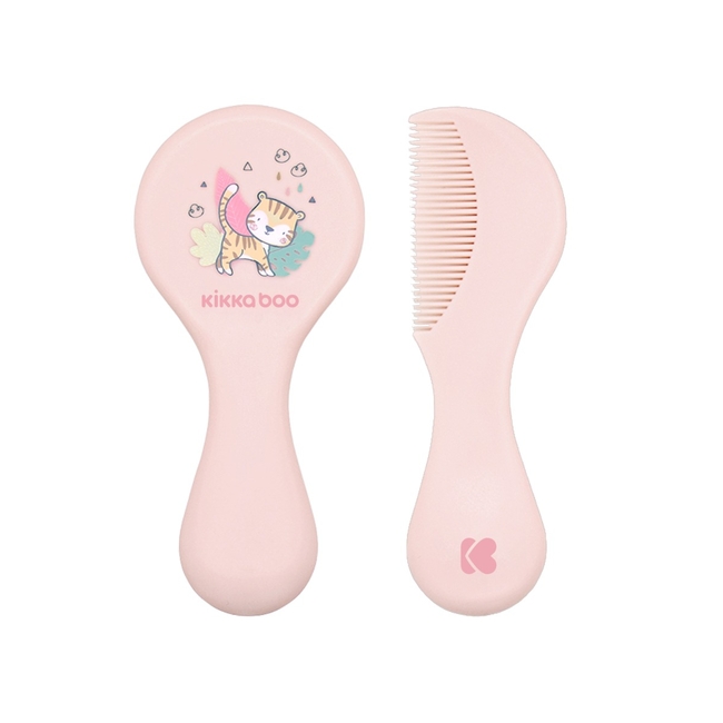 Kikka boo Χτένα και βούρτσα Savanna Pink 31303040094