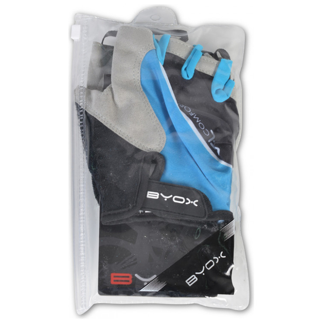 Byox AU201 Γάντια Ποδηλασίας Blue