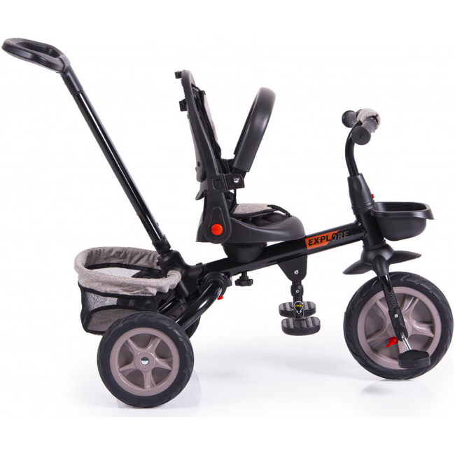 Byox Explore Folding Tricycle with Swivel Seat & Accessories Beige 3800146231064