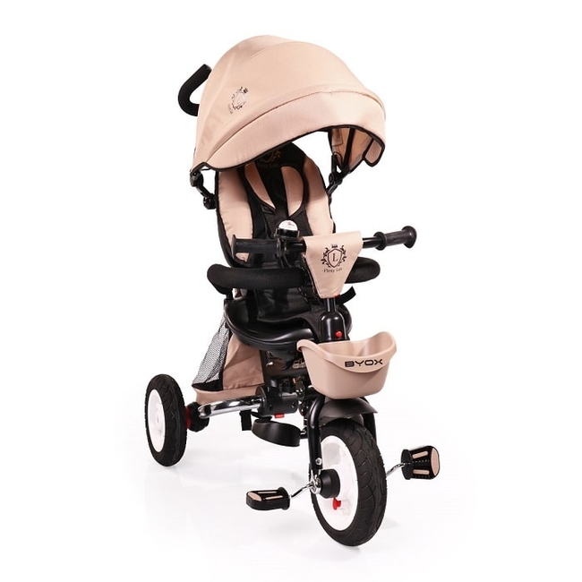 Byox Flexy Lux Tricycle Swivel 360 ° Seat - Beige (3800146242725)