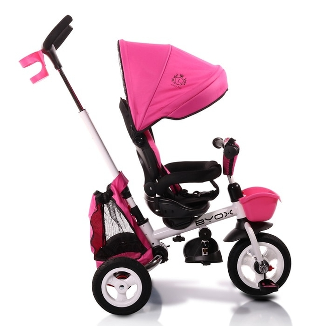 Byox Flexy Lux Tricycle Swivel 360 ° Seat - Pink (3800146242749)