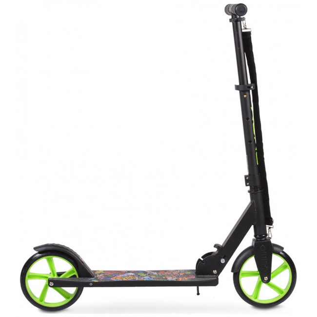 Byox Flurry Folding Children's Scooter with 2 wheels Green 3800146226756