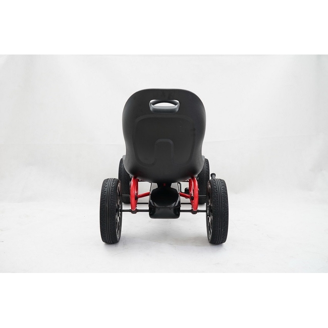 Byox Abarth 500 Mega Go Kart Παιδικό αυτοκίνητο με πετάλια 3-8 ετών - Black (PB9388A)