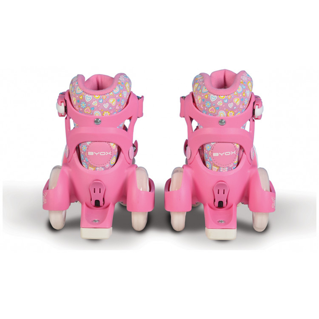 Byox Little Beetle Rollers Adjustable Size 26-29 Pinky Girl 3800146225018