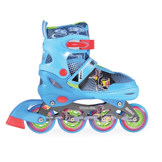 Byox Mask Inline Roller Skate Customizable - Blue (No 30-33)