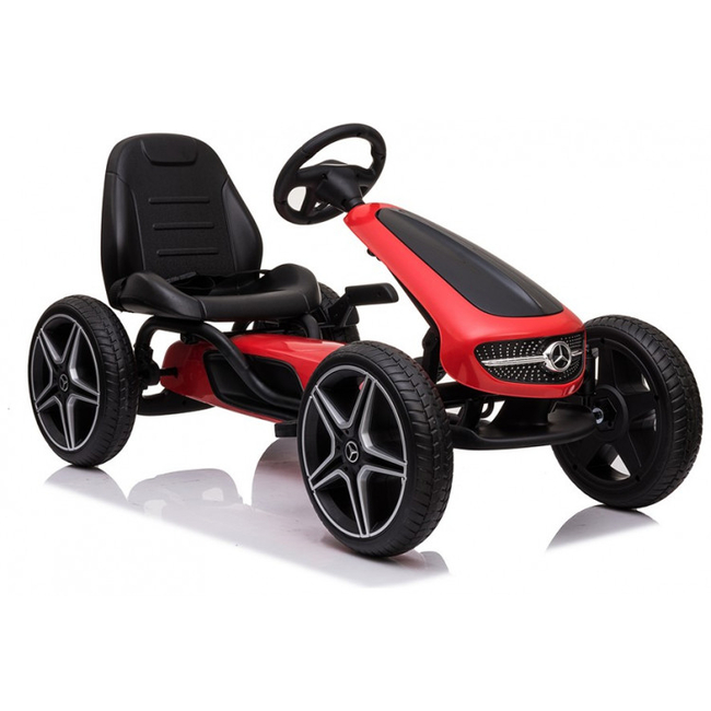 Byox Mercedes-Benz Παιδικό αυτοκίνητο με Πετάλια Go Kart 3+ετών Κόκκινο 3800146230609