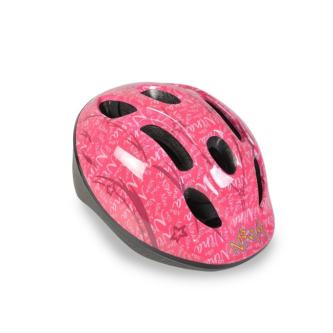 Byox Nina Παιδικό Κράνος Για Κορίτσι 46-53 cm - Pink (3800146225735)