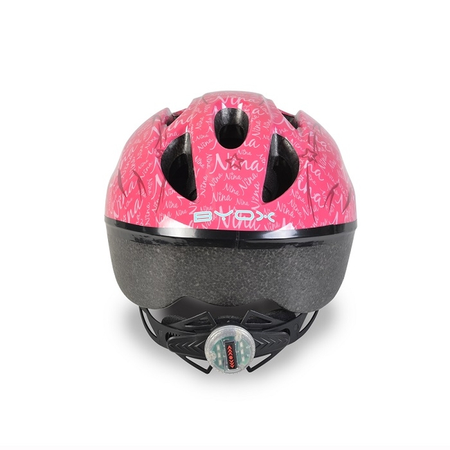 Byox Nina Παιδικό Κράνος Για Κορίτσι 46-53 cm - Pink (3800146225735)