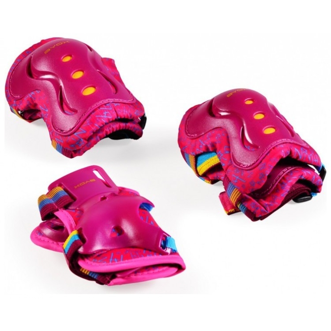 Byox Nina Bike Protection Kit with Wristbands Eyelets and Knee Pads 25-50kg (3800146254926)