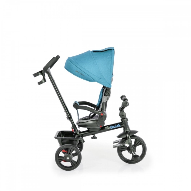 Byox Quick Tricycle Bicycle Swivel Seat with Accessories Turquoise 3800146231194