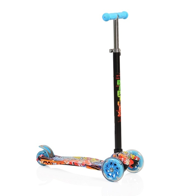Byox Rapture Scooter Παιδικό Πατίνι με 3 τροχούς LED (3+ ετών) - Blue (3800146255435) ΔΩΡΟ Φωτάκι LED
