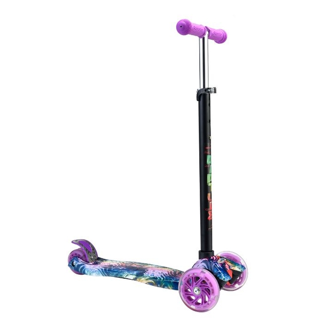 Byox Rapture Scooter Παιδικό Πατίνι με 3 τροχούς LED (3+ ετών) - Violet (3800146225698)
