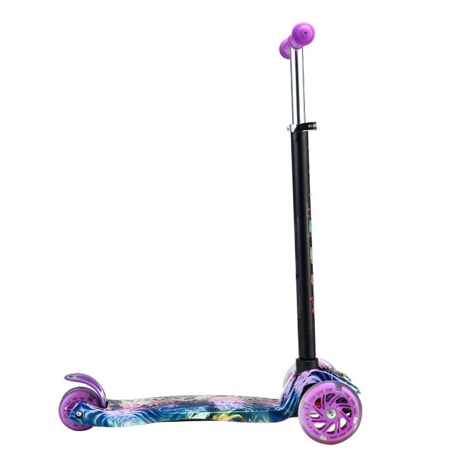 Byox Rapture Scooter Παιδικό Πατίνι με 3 τροχούς LED (3+ ετών) - Violet (3800146225698)
