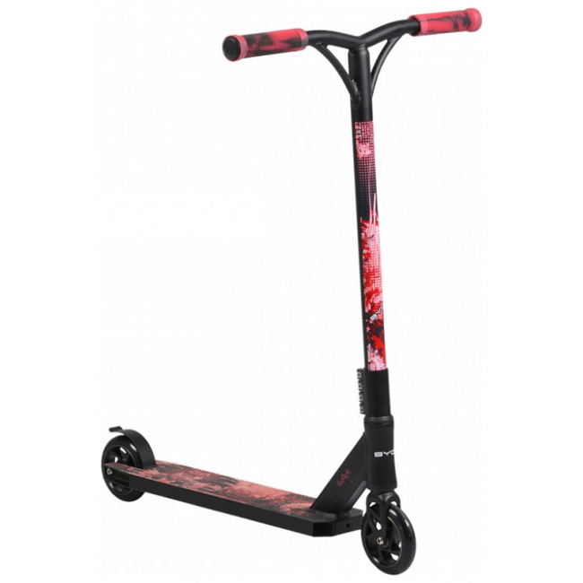 Byox Shock Scooter Παιδικό freestyle Πατίνι έως 100kg Red 3800146226763