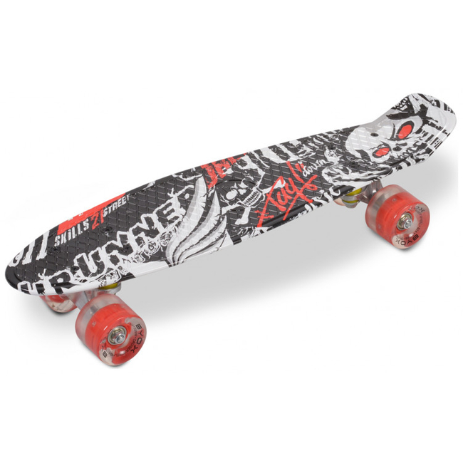 Byox Skull Led 22" Skateboard 3800146226169