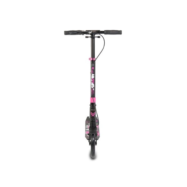 Byox Spooky Folding Children's Scooter with 2 wheels Brake (8+years) - Pink (3800146225643)