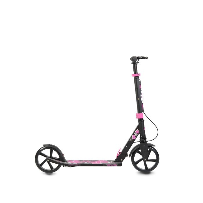 Byox Spooky Folding Children's Scooter with 2 wheels Brake (8+years) - Pink (3800146225643)