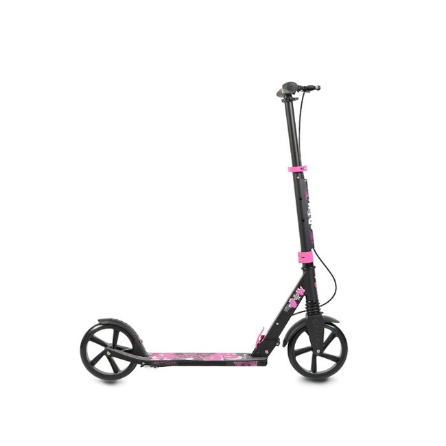 Byox Spooky Folding Children's Scooter with 2 wheels Brake (8+years) - Pink (3800146225643)