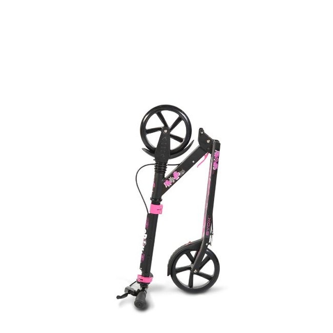 Byox Spooky Folding Children's Scooter with 2 wheels Brake (8+years) - Pink (3800146225643)